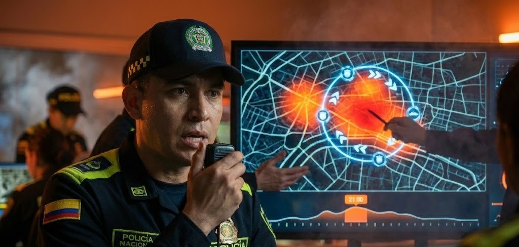 policia mapa